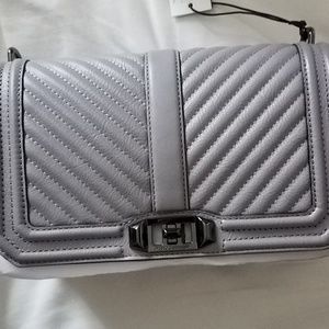 Rebecca minkoff Chevron Quilted Love Crossbody
